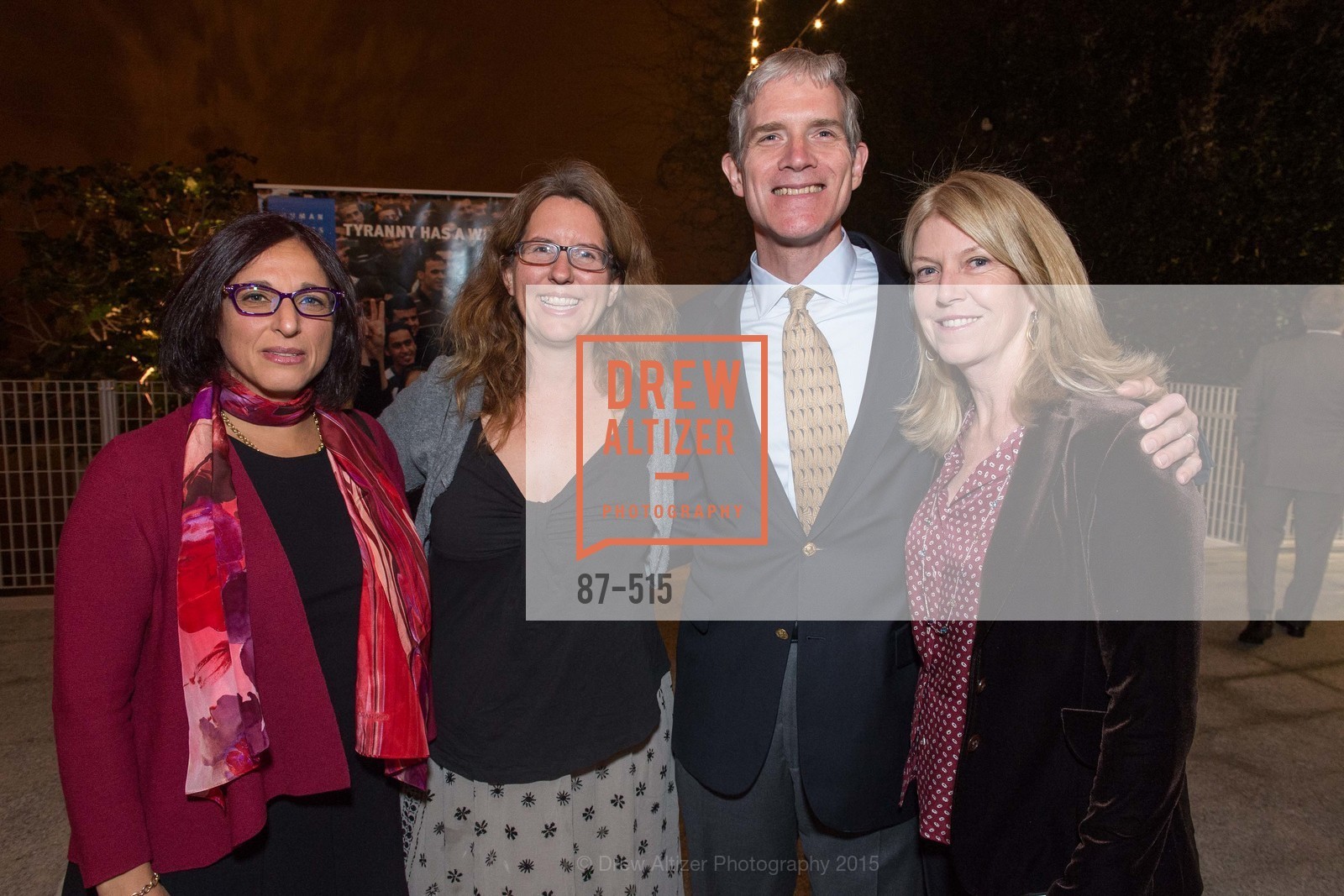 Mirna Mustapha, Mary Jane Marcus, Peter Muth, Chris Scheerder, Human Rights Watch Voices for Justice, Palo Alto JCC, November 10th, 2015,Drew Altizer, Drew Altizer Photography, full-service agency, private events, San Francisco photographer, photographer california
