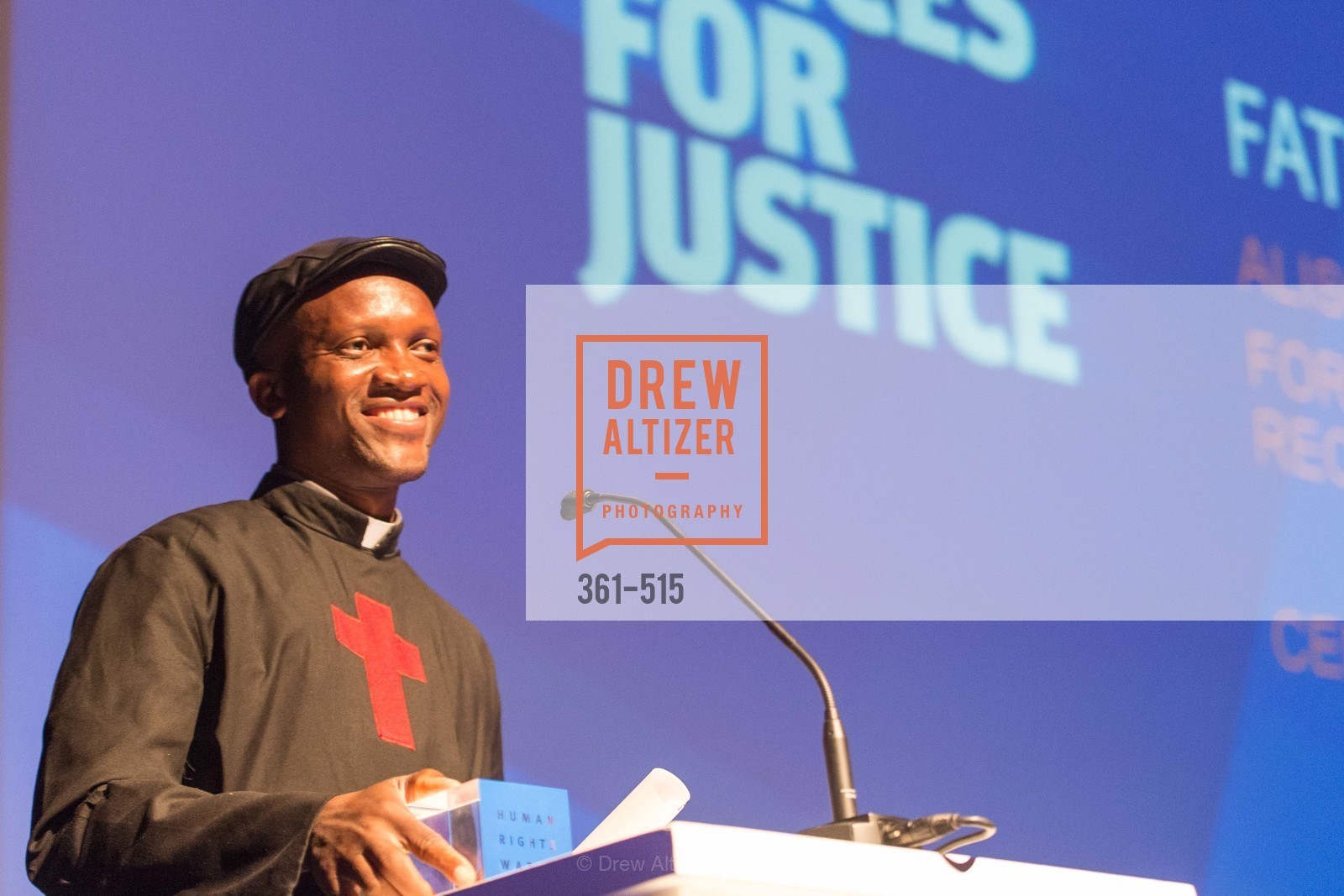 Fr. Bernard Kinvi, Human Rights Watch Voices for Justice, Palo Alto JCC, November 10th, 2015,Drew Altizer, Drew Altizer Photography, full-service event agency, private events, San Francisco photographer, photographer California