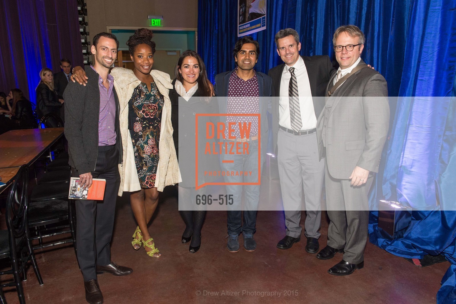 Colin Murray, Edna Togba, RJ Jain, Brian Peterson, Human Rights Watch Voices for Justice, Palo Alto JCC. Palo Alto JCC, November 10th, 2015, Photo #696-515 Colin Murray, Edna Togba, RJ Jain, Brian Peterson, Photo #696-515