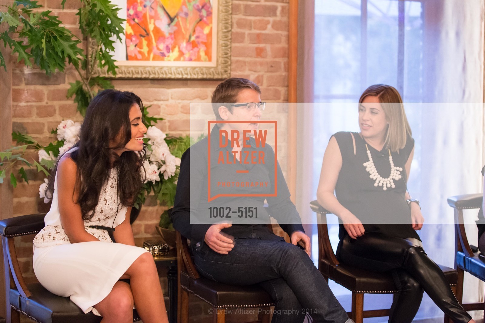 Ruzwana Bashir, Alison Pincus, VOGUE SF Tech Panel, US, May 14th, 2014, Photo #1002-5151 Ruzwana Bashir, Alison Pincus, Photo #1002-5151