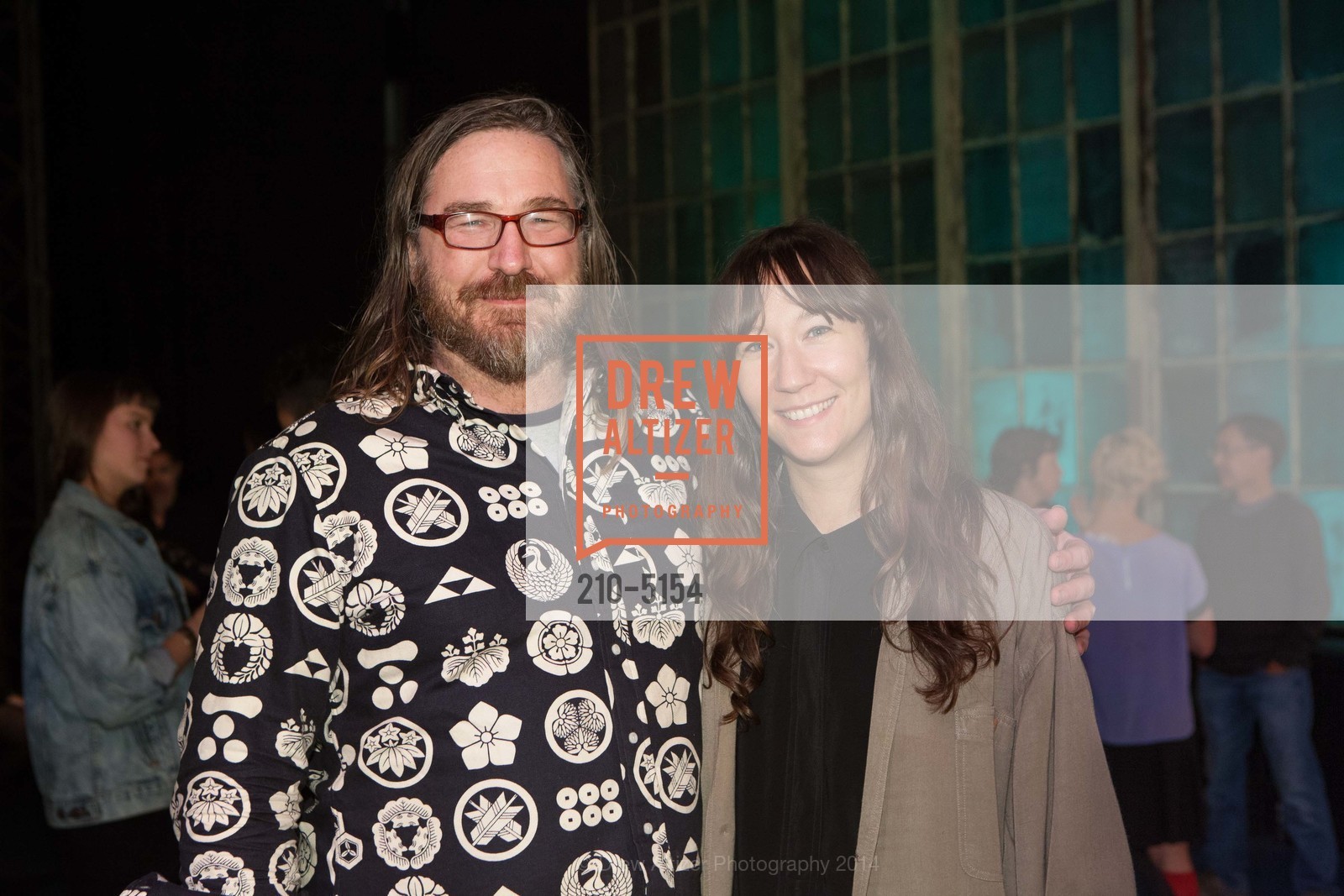 John Chiara, Rachelle Bussieres, Z SPACE GALLERY Opening, US, November 7th, 2014, Photo #210-5154 John Chiara, Rachelle Bussieres, Photo #210-5154