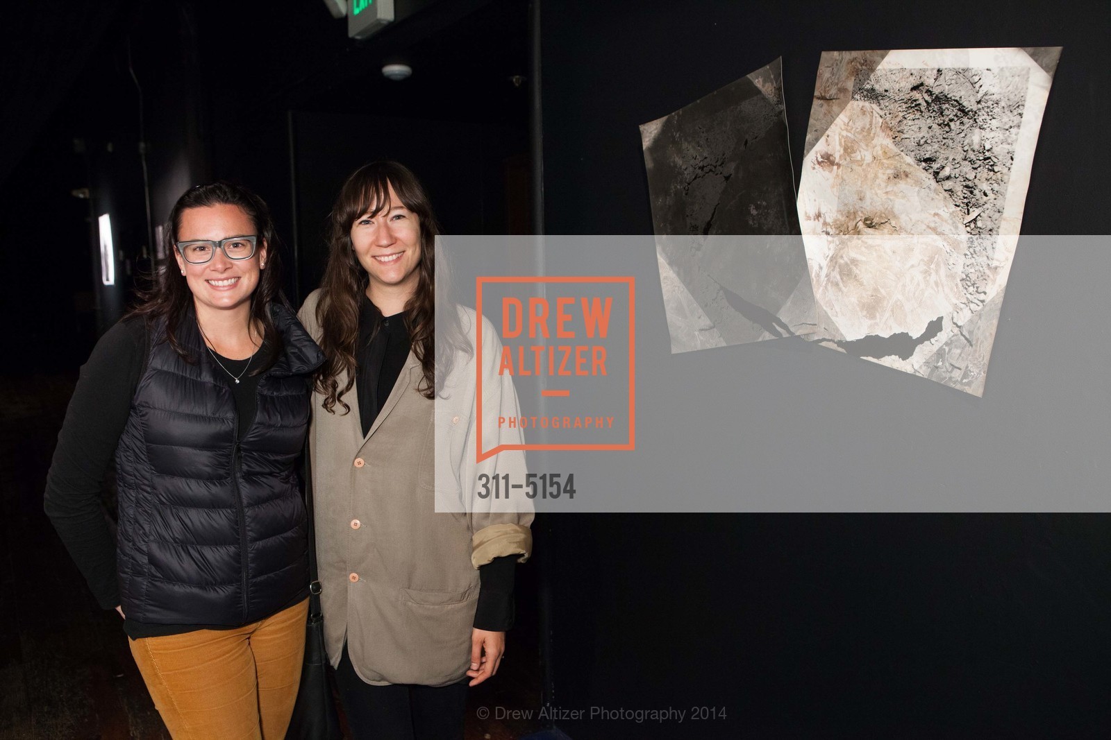 Andreanne Michon, Rachelle Bussieres, Z SPACE GALLERY Opening, US, November 7th, 2014, Photo #311-5154 Andreanne Michon, Rachelle Bussieres, Photo #311-5154