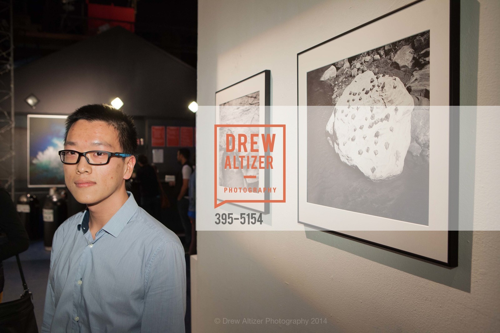 Rusty Zeng, Z SPACE GALLERY Opening, US, November 7th, 2014, Photo #395-5154 Rusty Zeng, Photo #395-5154