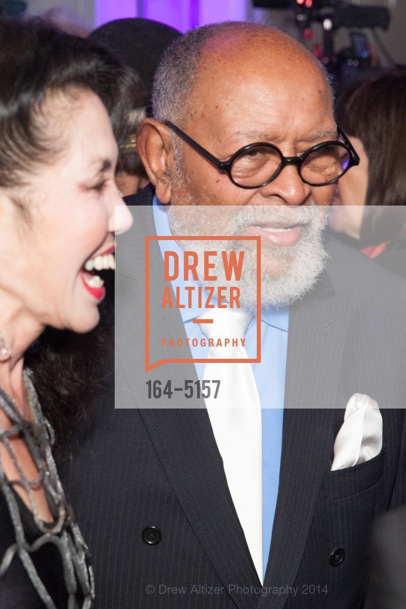 Janice Mirikitani, Rev. Cecil Williams, Fifth Annual GLIDE Legacy Gala: A Love Supreme, US, July 26th, 2014, Photo #164-5157 Janice Mirikitani, Rev. Cecil Williams, Photo #164-5157