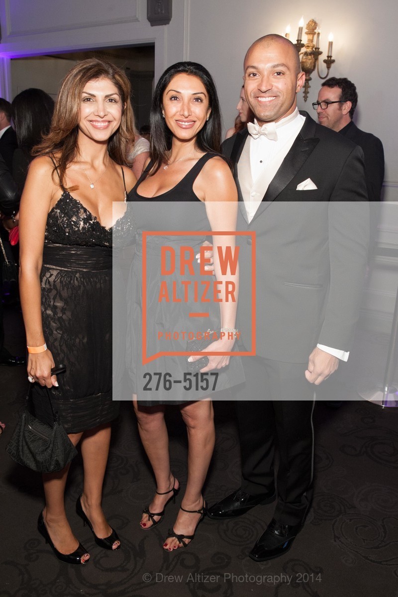 Fatima Erlandson, Farnas Farahani, Faham Zakariaei, Fifth Annual GLIDE Legacy Gala: A Love Supreme, US, July 26th, 2014, Photo #276-5157 Fatima Erlandson, Farnas Farahani, Faham Zakariaei, Photo #276-5157