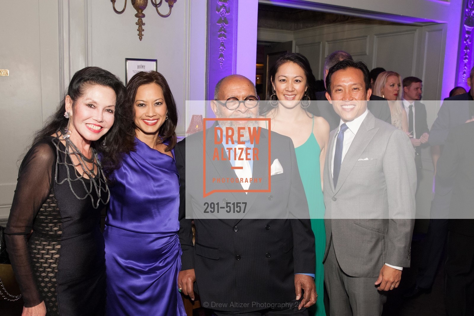 Janice Mirikitani, Thuy Vu, Rev. Cecil Williams, Candace Chen, David Chiu, Fifth Annual GLIDE Legacy Gala: A Love Supreme, US, July 26th, 2014, Photo #291-5157 Janice Mirikitani, Thuy Vu, Rev. Cecil Williams, Candace Chen, David Chiu, Photo #291-5157