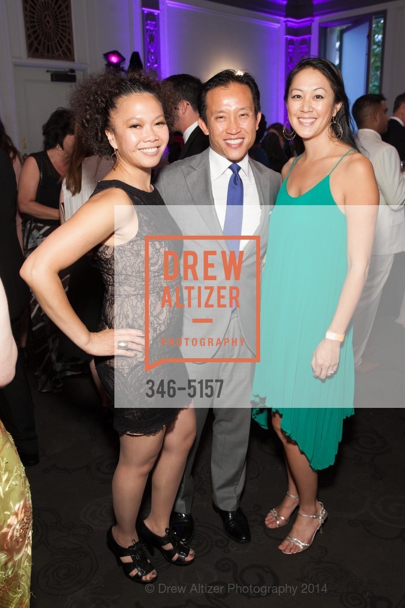 Dori Caminong, David Chiu, Candace Chen, Fifth Annual GLIDE Legacy Gala: A Love Supreme, US, July 26th, 2014, Photo #346-5157 Dori Caminong, David Chiu, Candace Chen, Photo #346-5157
