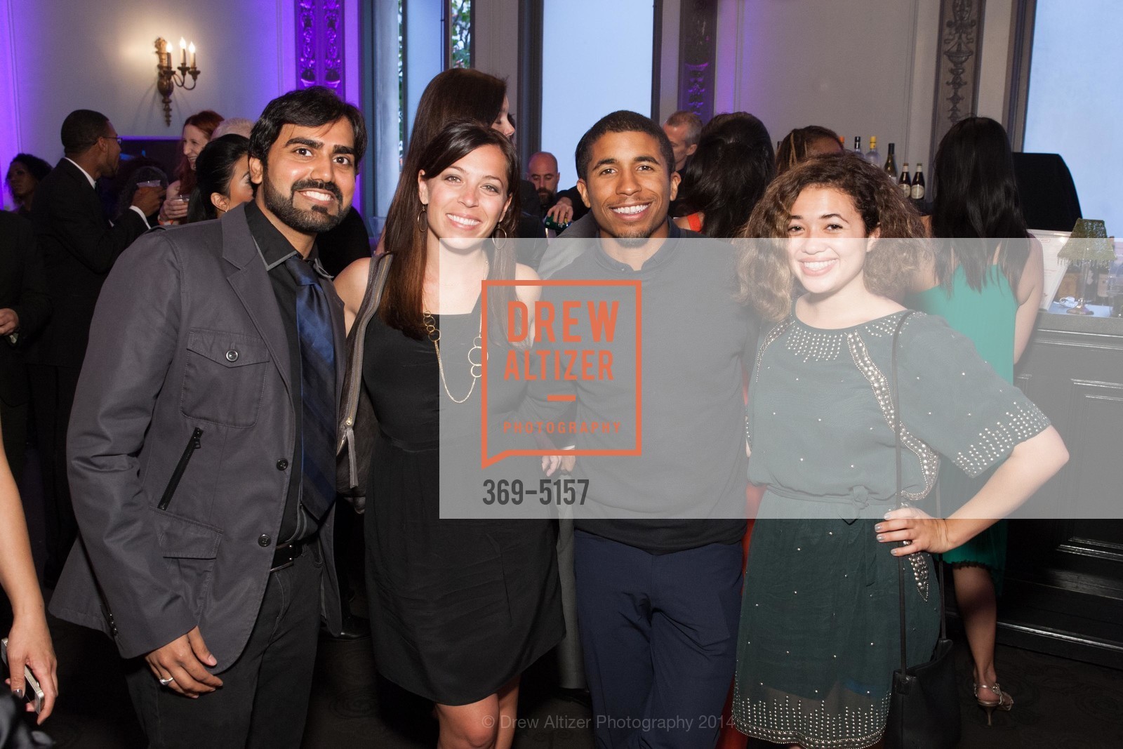 RJ Jain, Stephanie Segar, Chris Lyons, Sophia Horowitz, Fifth Annual GLIDE Legacy Gala: A Love Supreme, US, July 26th, 2014, Photo #369-5157 RJ Jain, Stephanie Segar, Chris Lyons, Sophia Horowitz, Photo #369-5157