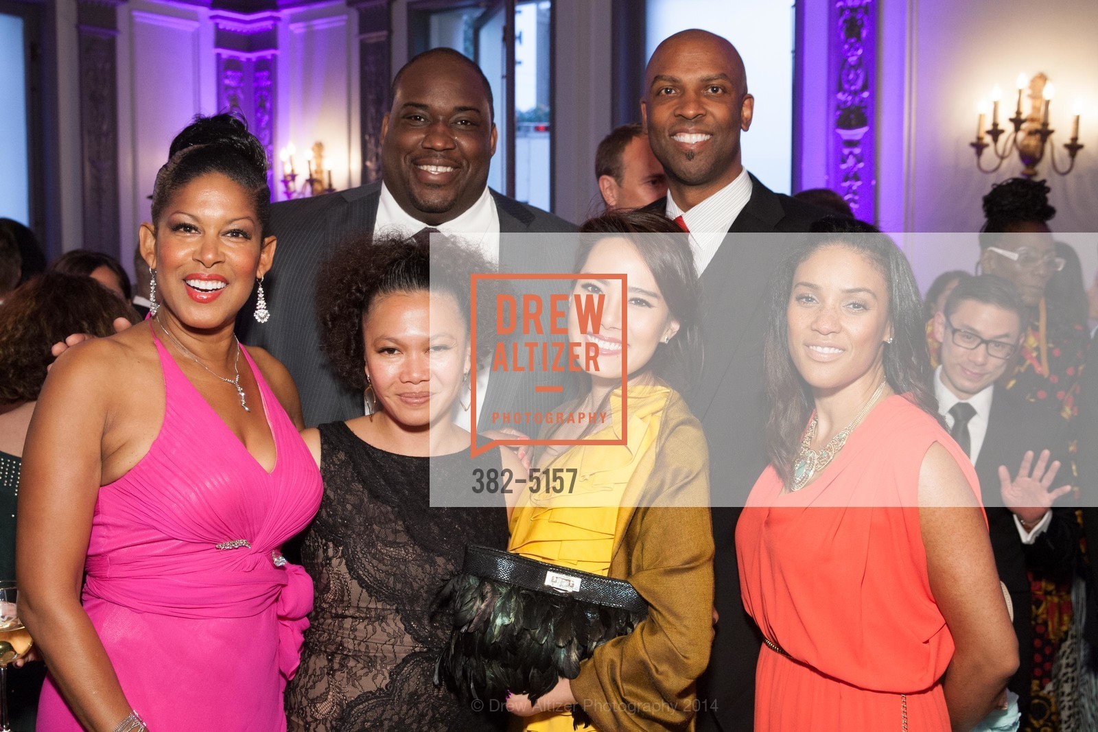 Kiwoba Allaire, Dori Caminong, Jane Yu, Loius Stewart, Christina Pallome, Fifth Annual GLIDE Legacy Gala: A Love Supreme, US, July 26th, 2014, Photo #382-5157 Kiwoba Allaire, Dori Caminong, Jane Yu, Loius Stewart, Christina Pallome, Photo #382-5157