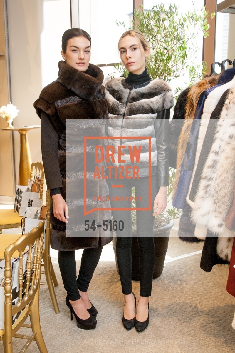 Hannah Fugazzi, Logan Link, SAKS 5TH AVENUE Fur Salon Presents Giuliana Teso Fur Collection, US, October 24th, 2014, Photo #54-5160 Hannah Fugazzi, Logan Link, Photo #54-5160