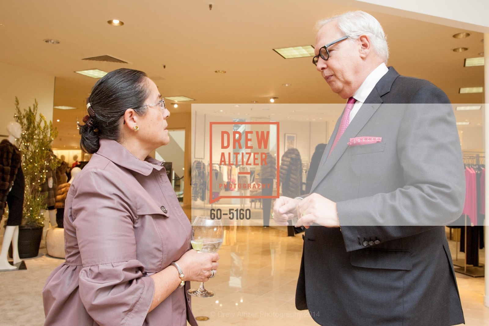 Martha Kolstad, John Weiler, SAKS 5TH AVENUE Fur Salon Presents Giuliana Teso Fur Collection, US, October 24th, 2014, Photo #60-5160 Martha Kolstad, John Weiler, Photo #60-5160