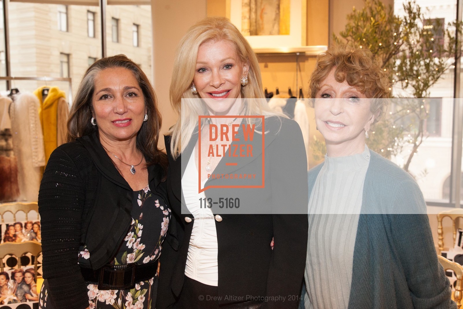 Josephine Kathan, Pamala Deikel, Roberta Sherman, SAKS 5TH AVENUE Fur Salon Presents Giuliana Teso Fur Collection, US, October 24th, 2014, Photo #113-5160 Josephine Kathan, Pamala Deikel, Roberta Sherman, Photo #113-5160