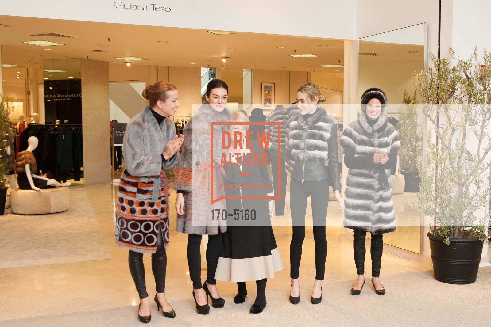 Rachel Sitz, Hannah Fugazzi, Giuliana Teso, Logan Link, Dubelko, SAKS 5TH AVENUE Fur Salon Presents Giuliana Teso Fur Collection, US, October 24th, 2014, Photo #170-5160 Rachel Sitz, Hannah Fugazzi, Giuliana Teso, Logan Link, Dubelko, Photo #170-5160