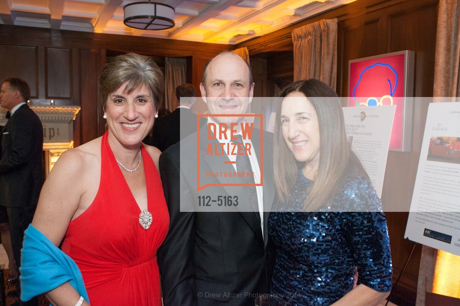 Diane Kounalakis, Jeff Cantor, Susie Cantor, Diamonds are Forever: Hillsborough Auxiliary to PENINSULA FAMILY SERVICE AGENCY's50th Anniversary, US, March 22nd, 2014, Photo #112-5163 Diane Kounalakis, Jeff Cantor, Susie Cantor, Photo #112-5163
