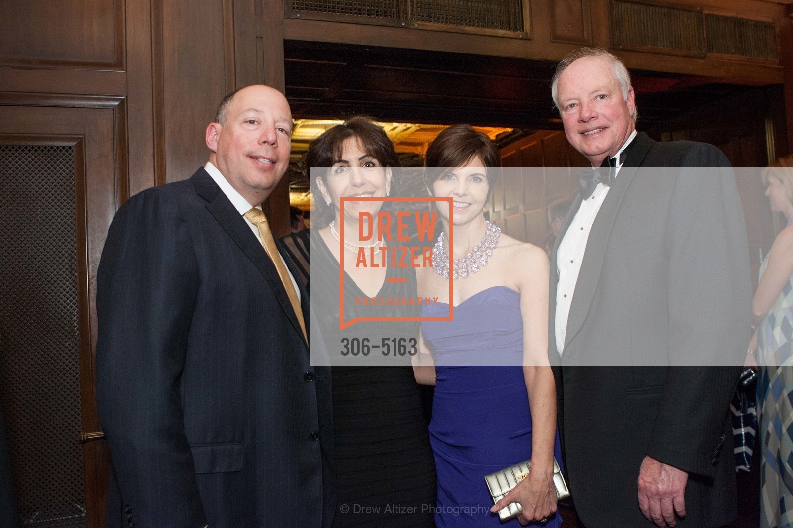 Peter Rosenthal, Patty Rosenthal, Marguerite Feist, Don Feist, Diamonds are Forever: Hillsborough Auxiliary to PENINSULA FAMILY SERVICE AGENCY's50th Anniversary, US, March 22nd, 2014, Photo #306-5163 Peter Rosenthal, Patty Rosenthal, Marguerite Feist, Don Feist, Photo #306-5163