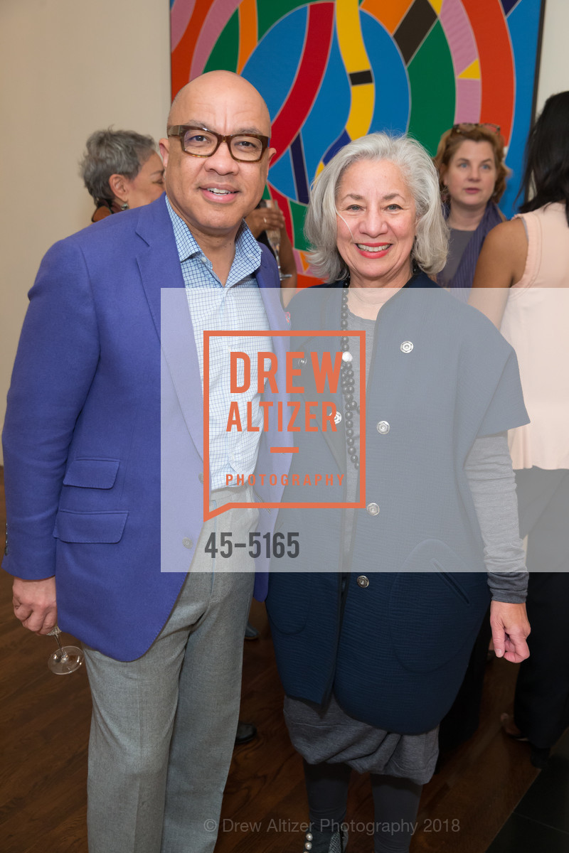 Darren Walker, Peggy Forbes, Art for Justice Reception, Private Residence, February 21st, 2018, Photo #45-5165 Darren Walker, Peggy Forbes, Photo #45-5165