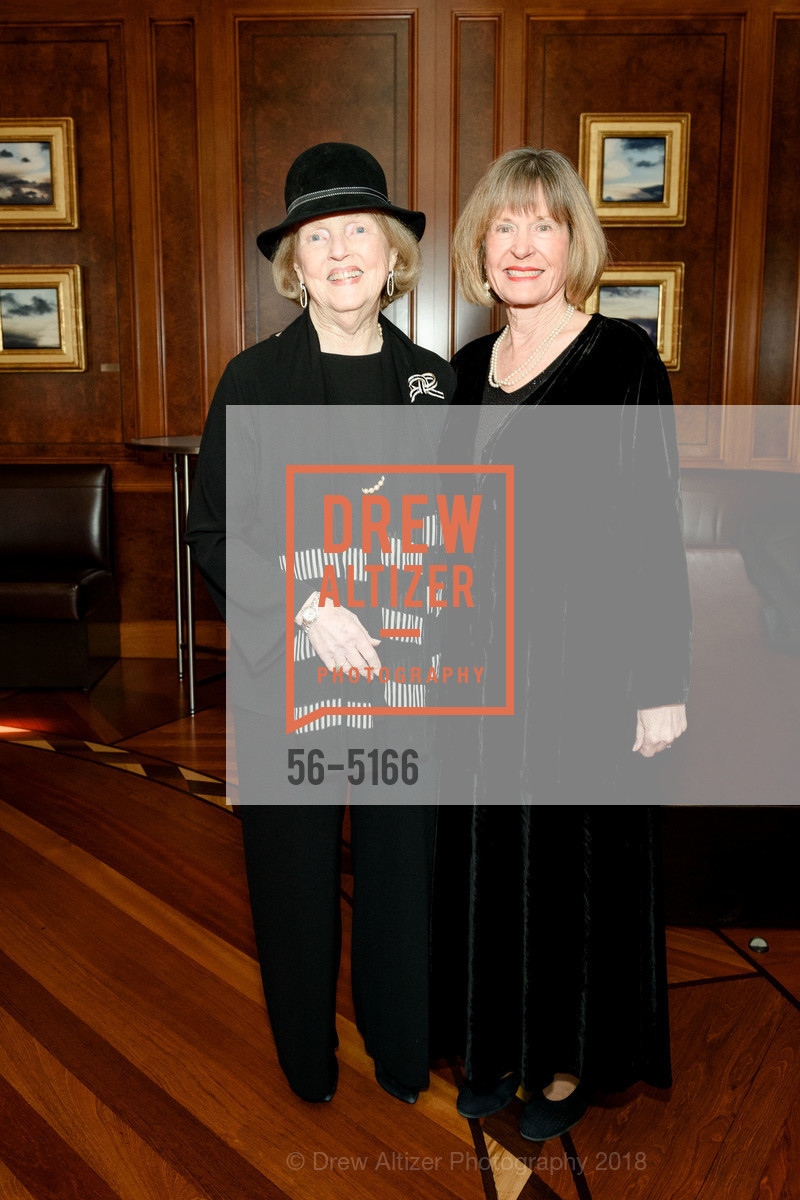 Kay Sprinkel Grace, Marilyn Manning Lonergan, Philharmonia Baroque Winter Gala and Auction 2018, Four Seasons Hotel. 757 Market Street, February 23rd, 2018, Photo #56-5166 Kay Sprinkel Grace, Marilyn Manning Lonergan, Photo #56-5166