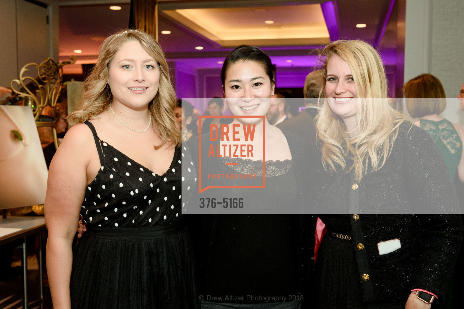 Amanda Crosby, Jeannie Glasscock, Stephanie Sarken, Philharmonia Baroque Winter Gala and Auction 2018, Four Seasons Hotel. 757 Market Street, February 23rd, 2018, Photo #376-5166 Amanda Crosby, Jeannie Glasscock, Stephanie Sarken, Photo #376-5166