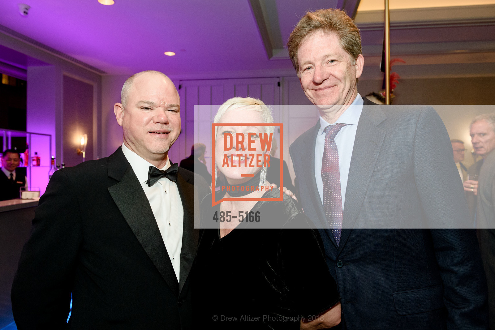 Stuart Alexander, Kendy Genovese, Jerome Buttrick, Philharmonia Baroque Winter Gala and Auction 2018, Four Seasons Hotel. 757 Market Street, February 23rd, 2018, Photo #485-5166 Stuart Alexander, Kendy Genovese, Jerome Buttrick, Photo #485-5166