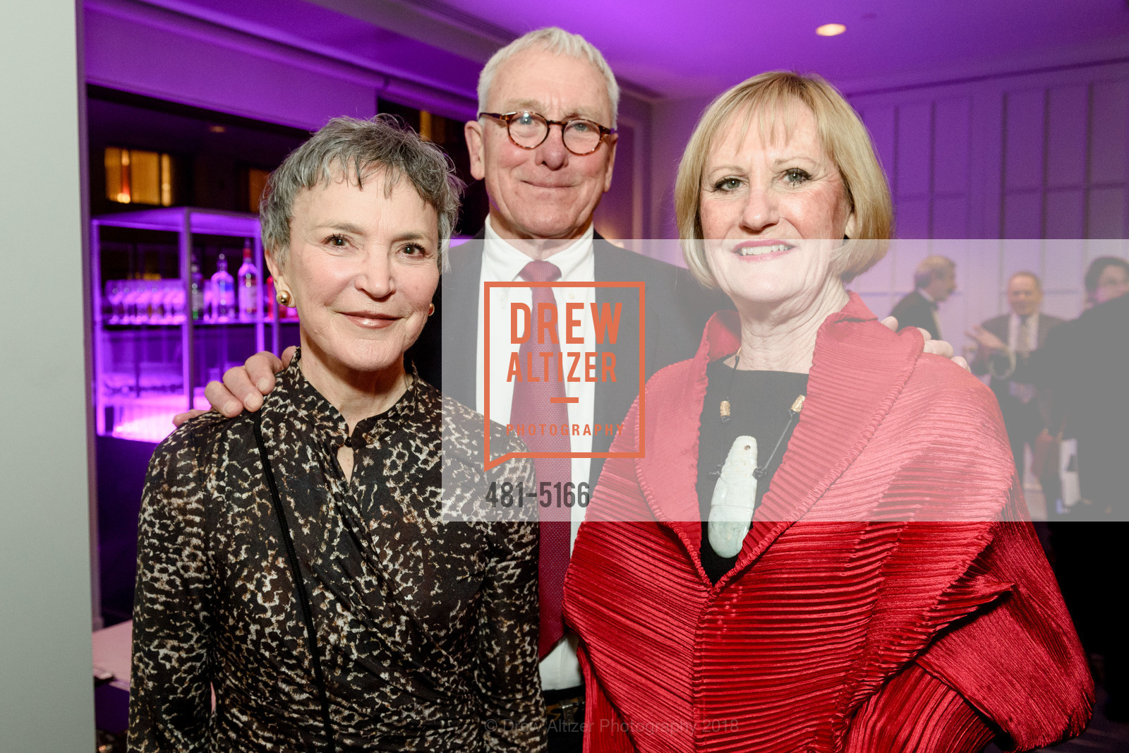 Monica Martin, Buck Delventhal, Paula March, Philharmonia Baroque Winter Gala and Auction 2018, Four Seasons Hotel. 757 Market Street, February 23rd, 2018, Photo #481-5166 Monica Martin, Buck Delventhal, Paula March, Photo #481-5166
