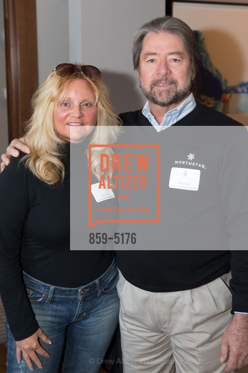 Eileen West, Brian West, Grand Opening Celebration of THE RITZ-CARLTON RESIDENCES, Lake Tahoe, US, February 19th, 2013, Photo #859-5176 Eileen West, Brian West, Photo #859-5176