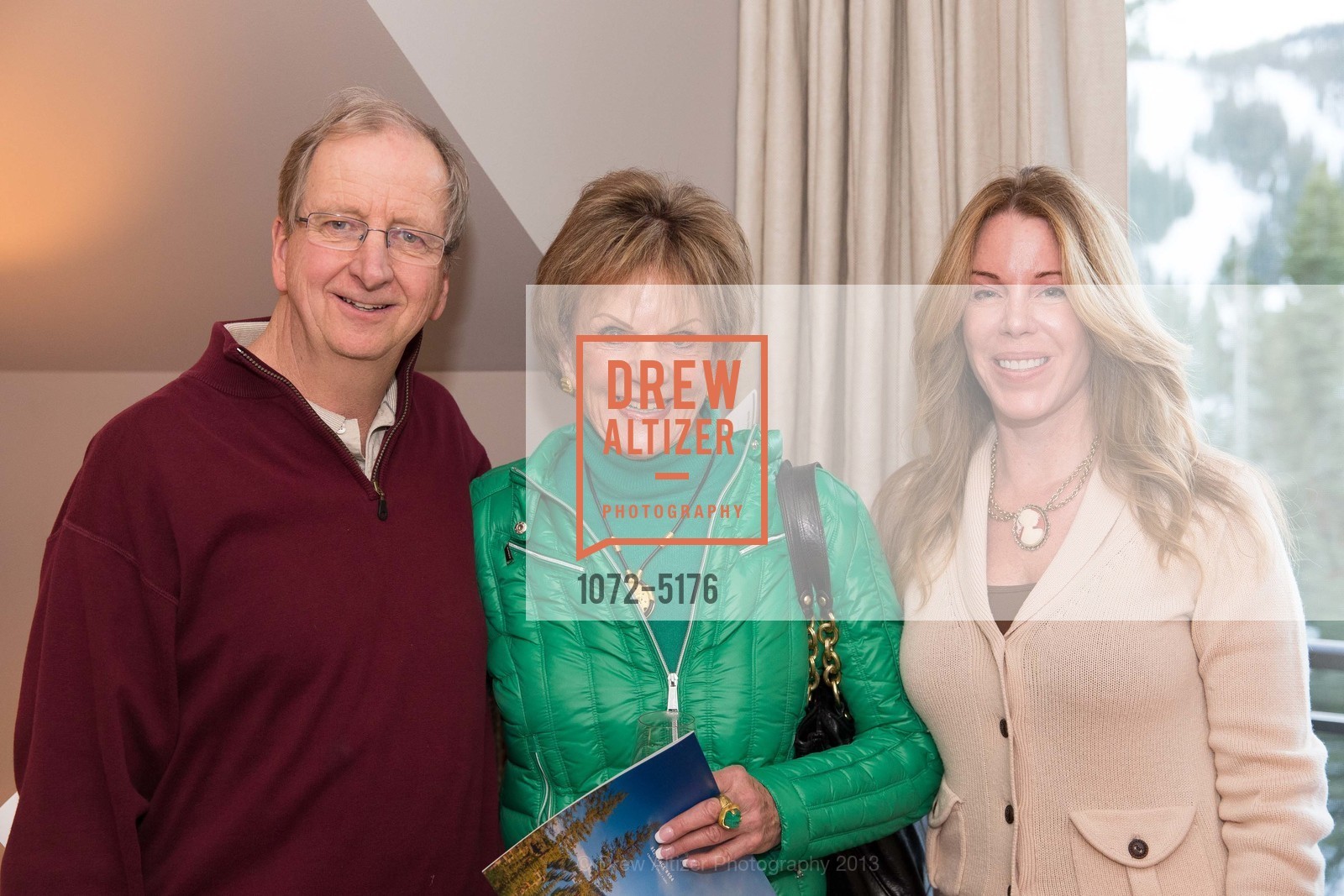 John Brink, Trinkie Watson, Jennifer Fairchild, Grand Opening Celebration of THE RITZ-CARLTON RESIDENCES, Lake Tahoe, US, February 19th, 2013, Photo #1072-5176 John Brink, Trinkie Watson, Jennifer Fairchild, Photo #1072-5176