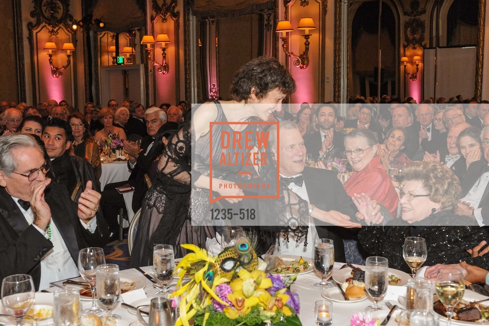 Shireen Mansouri, David Gockley, Marjorie Mansouri, MEROLA OPERA Spring Benefit 2014: A Night in New Orleans, US. Fairmont, April 12th, 2014