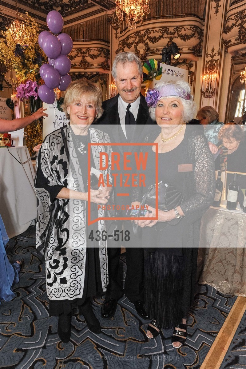 Susie Pollak, Nick Gerson, Sue York, MEROLA OPERA Spring Benefit 2014: A Night in New Orleans, US. Fairmont, April 12th, 2014,Drew Altizer, Drew Altizer Photography, full-service agency, private events, San Francisco photographer, photographer california