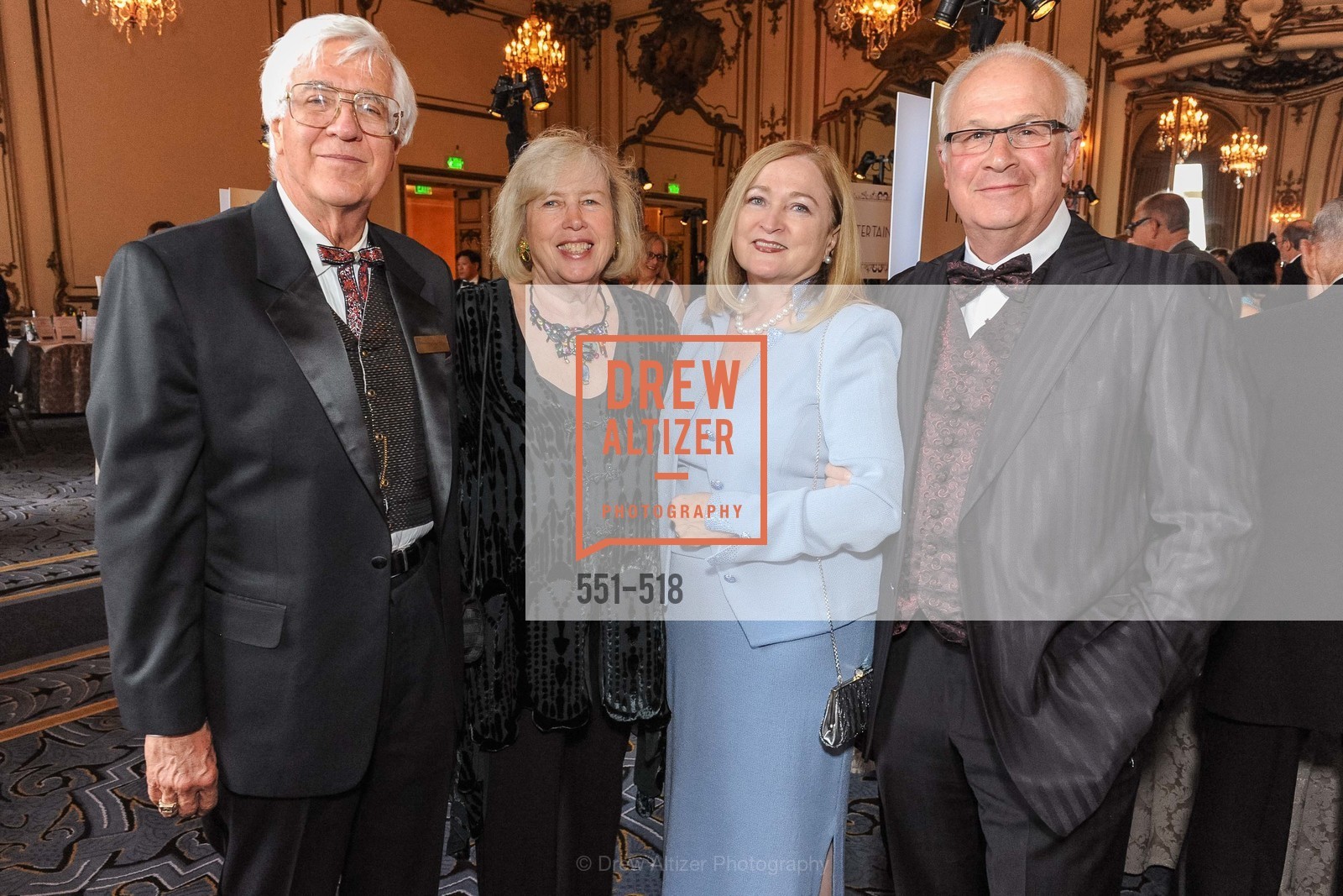 Steve Zilles, Connie Zilles, Susan English, Michael Kalkstein, MEROLA OPERA Spring Benefit 2014: A Night in New Orleans, US. Fairmont, April 12th, 2014,Drew Altizer, Drew Altizer Photography, full-service agency, private events, San Francisco photographer, photographer california