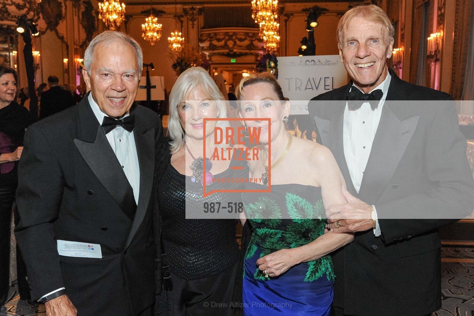 Tom Burkhart, Arlene Inch, Pamela Rigg, Richard Rigg, MEROLA OPERA Spring Benefit 2014: A Night in New Orleans, US. Fairmont, April 12th, 2014,Drew Altizer, Drew Altizer Photography, full-service agency, private events, San Francisco photographer, photographer california