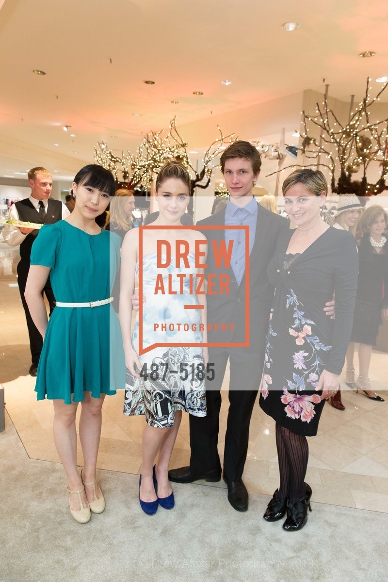 Shion Yuasa, Lacey Escabar, Alexander Reneff-Olson, Jane Burkhard, Cinderella Launch Event at SAKS FIFTH AVENUE, US, April 8th, 2013, Photo #487-5185 Shion Yuasa, Lacey Escabar, Alexander Reneff-Olson, Jane Burkhard, Photo #487-5185