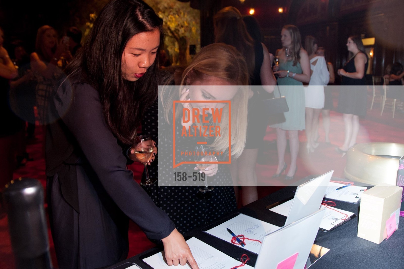 Swan Dang-Tran, Morgan Barnes, Spinsters of San Francisco Presents: 2014 Patrons Reception Honoring Lori Shigekane, US. US, April 12th, 2014,Drew Altizer, Drew Altizer Photography, full-service agency, private events, San Francisco photographer, photographer california