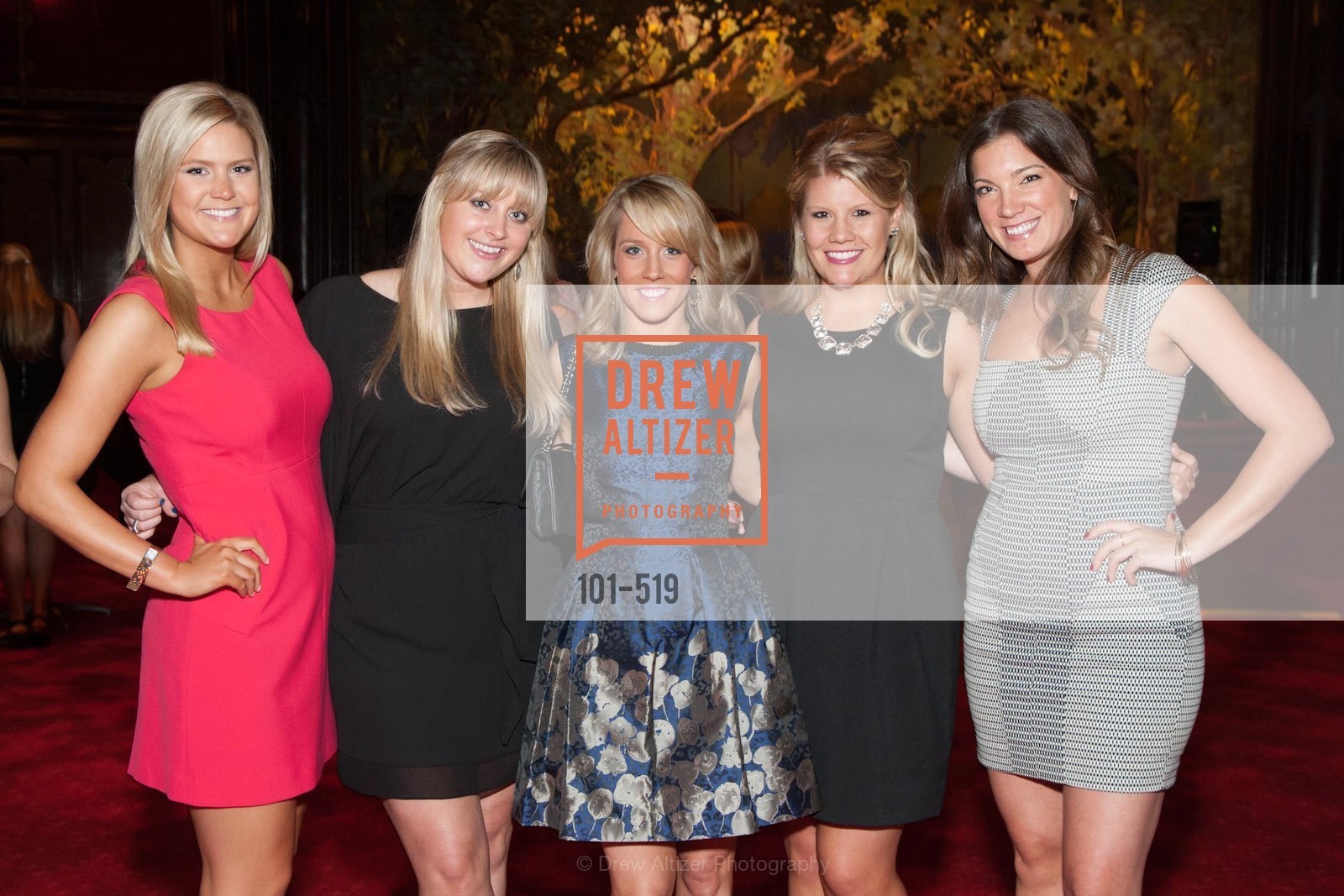 Abbey Davis, Molly Castle, Annie Mowlds, Laura Davis, Julia Stenderup, Spinsters of San Francisco Presents: 2014 Patrons Reception Honoring Lori Shigekane, US. US, April 12th, 2014,Drew Altizer, Drew Altizer Photography, full-service agency, private events, San Francisco photographer, photographer california