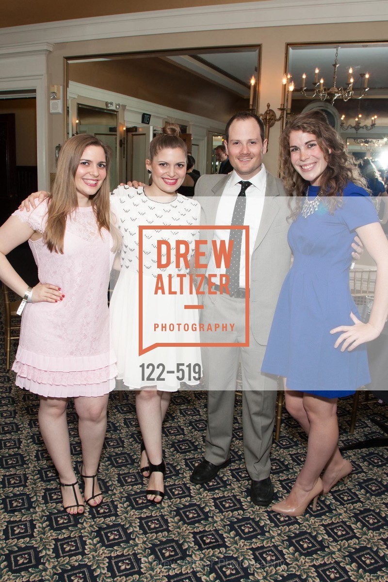 Alexandra Constantine, Jonna Constantine, Ari Goldstein, Hannah Tenpas, Spinsters of San Francisco Presents: 2014 Patrons Reception Honoring Lori Shigekane, US. US, . US, Photo #122-519 Alexandra Constantine, Jonna Constantine, Ari Goldstein, Hannah Tenpas, Photo #122-519