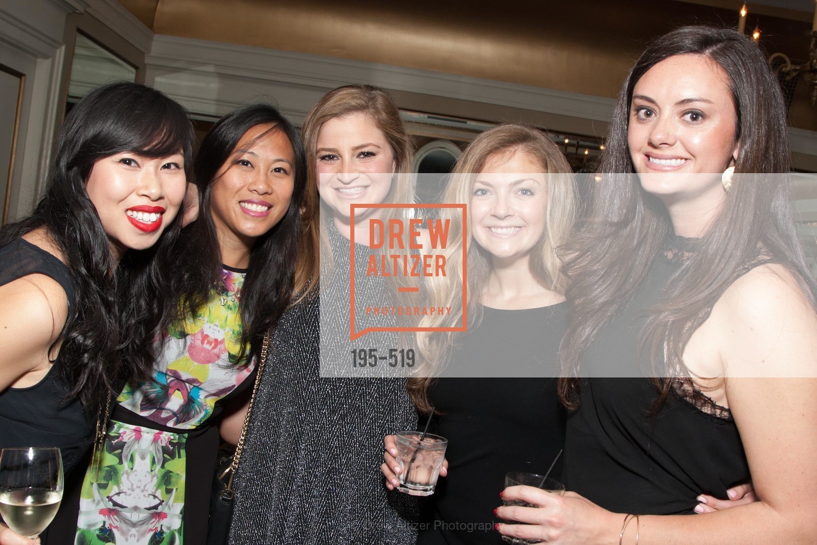 Connie Li, Katherine Ossipoff, Liberty Kikerpill, Kelly Christian, Spinsters of San Francisco Presents: 2014 Patrons Reception Honoring Lori Shigekane, US. US, . US, Photo #195-519 Connie Li, Katherine Ossipoff, Liberty Kikerpill, Kelly Christian, Photo #195-519