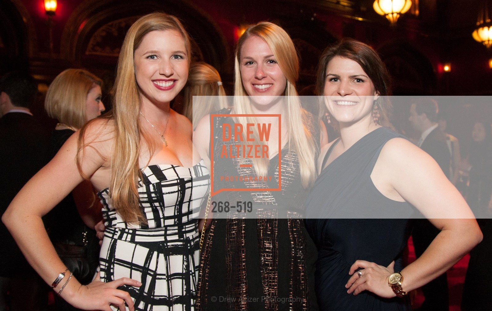 Courtney Costello, Lisa Pascuzzi, Hannah Raudset, Spinsters of San Francisco Presents: 2014 Patrons Reception Honoring Lori Shigekane, US. US, . US, Photo #268-519 Courtney Costello, Lisa Pascuzzi, Hannah Raudset, Photo #268-519