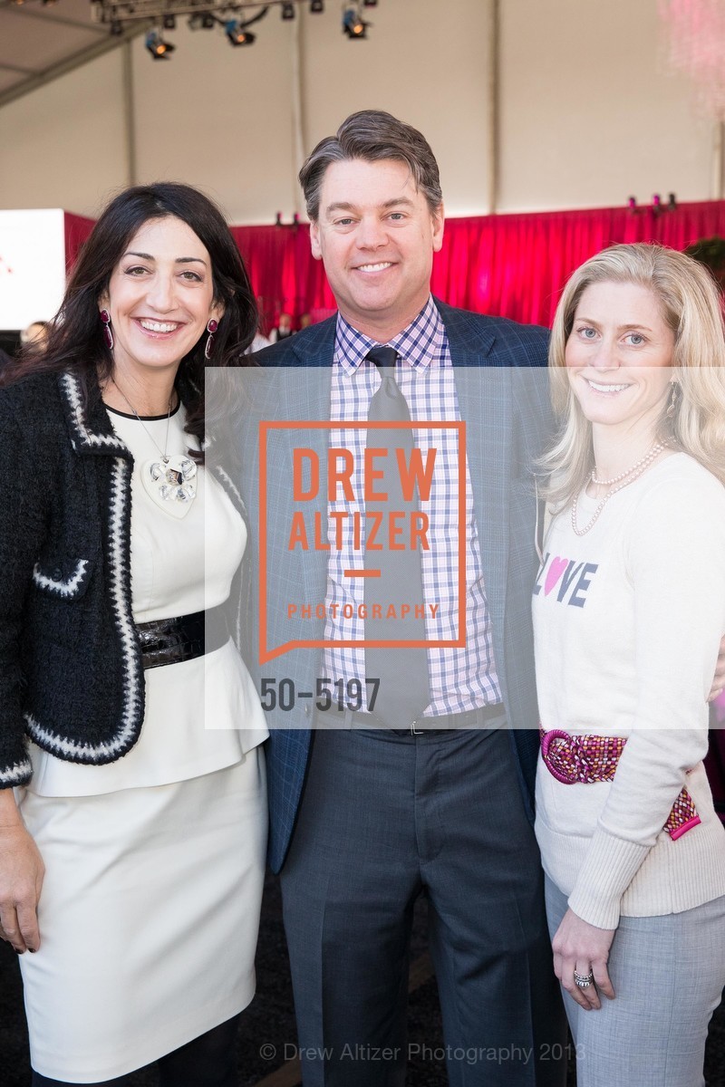 Pam Baer, Chris Hauswirth, Lisa Hauswirth, 2013 HEROES & HEARTS LUNCHEON benefiting San Francisco General Hospital Foundation, US, February 14th, 2013, Photo #50-5197 Pam Baer, Chris Hauswirth, Lisa Hauswirth, Photo #50-5197