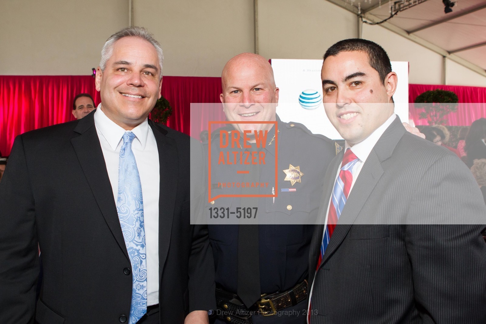 John Cathey, Greg Suhr, David Sands, 2013 HEROES & HEARTS LUNCHEON benefiting San Francisco General Hospital Foundation, US, February 14th, 2013, Photo #1331-5197 John Cathey, Greg Suhr, David Sands, Photo #1331-5197