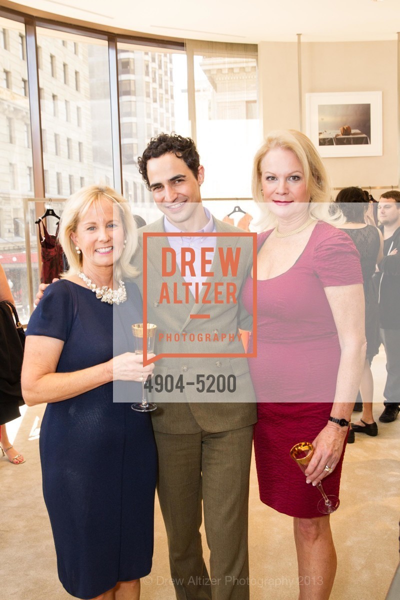 Alanna Dittoe, Zac Posen, Claire Kostic, ZAC POSEN TRUNK SHOW at SAKS, US, April 26th, 2013, Photo #4904-5200 Alanna Dittoe, Zac Posen, Claire Kostic, Photo #4904-5200