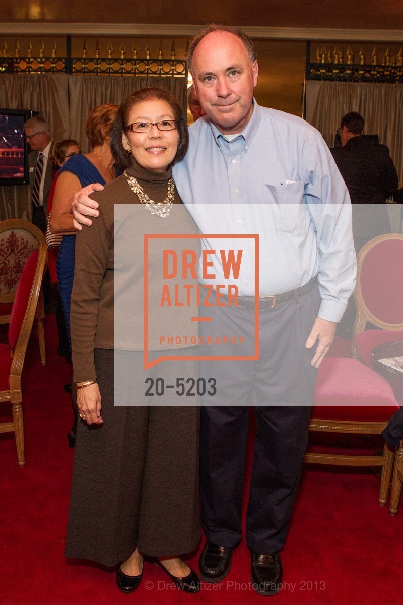 Caryn Yamanaka, John Chilcott, SF OPERA National Patrons Reception, US, October 26th, 2013, Photo #20-5203 Caryn Yamanaka, John Chilcott, Photo #20-5203