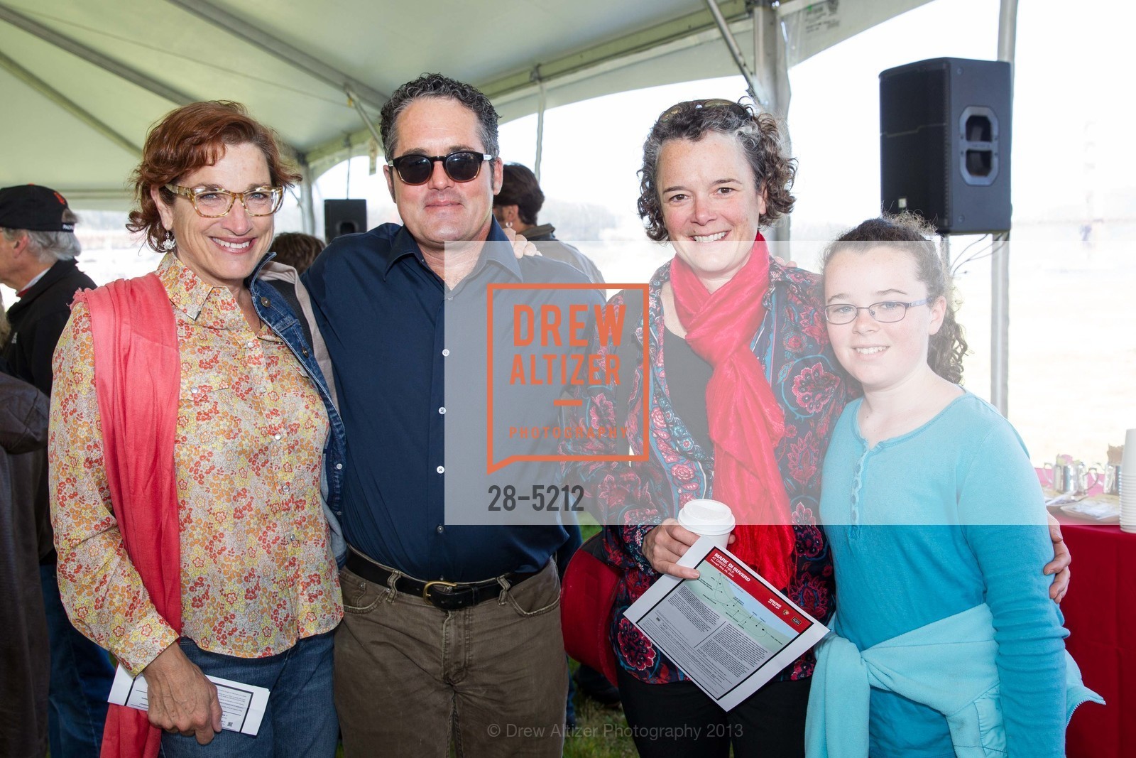 Nan Hill, Matthew McGinley, Michelle Barger, Tess McGinley, SFMOMA in partnership with the National Park Service and the Golden Gate National Parks Conservancy Present Mark di Suvero at Crissy Field Opening Reception, US, May 18th, 2013, Photo #28-5212 Nan Hill, Matthew McGinley, Michelle Barger, Tess McGinley, Photo #28-5212