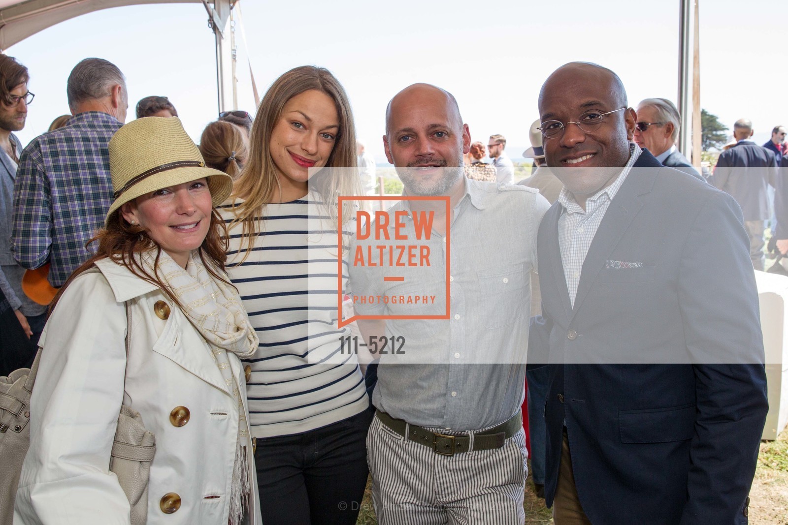 Cary Littlefield, Jacqueline Rais, Robbie McMillan, Marcus Keller, SFMOMA in partnership with the National Park Service and the Golden Gate National Parks Conservancy Present Mark di Suvero at Crissy Field Opening Reception, US, May 18th, 2013, Photo #111-5212 Cary Littlefield, Jacqueline Rais, Robbie McMillan, Marcus Keller, Photo #111-5212