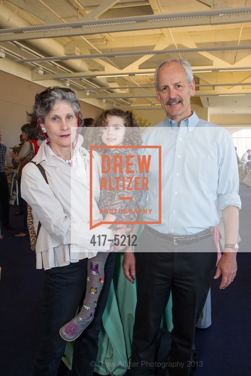 Emme DeLand, Kiki Martinioni, Craig Middleton, SFMOMA in partnership with the National Park Service and the Golden Gate National Parks Conservancy Present Mark di Suvero at Crissy Field Opening Reception, US, May 18th, 2013, Photo #417-5212 Emme DeLand, Kiki Martinioni, Craig Middleton, Photo #417-5212