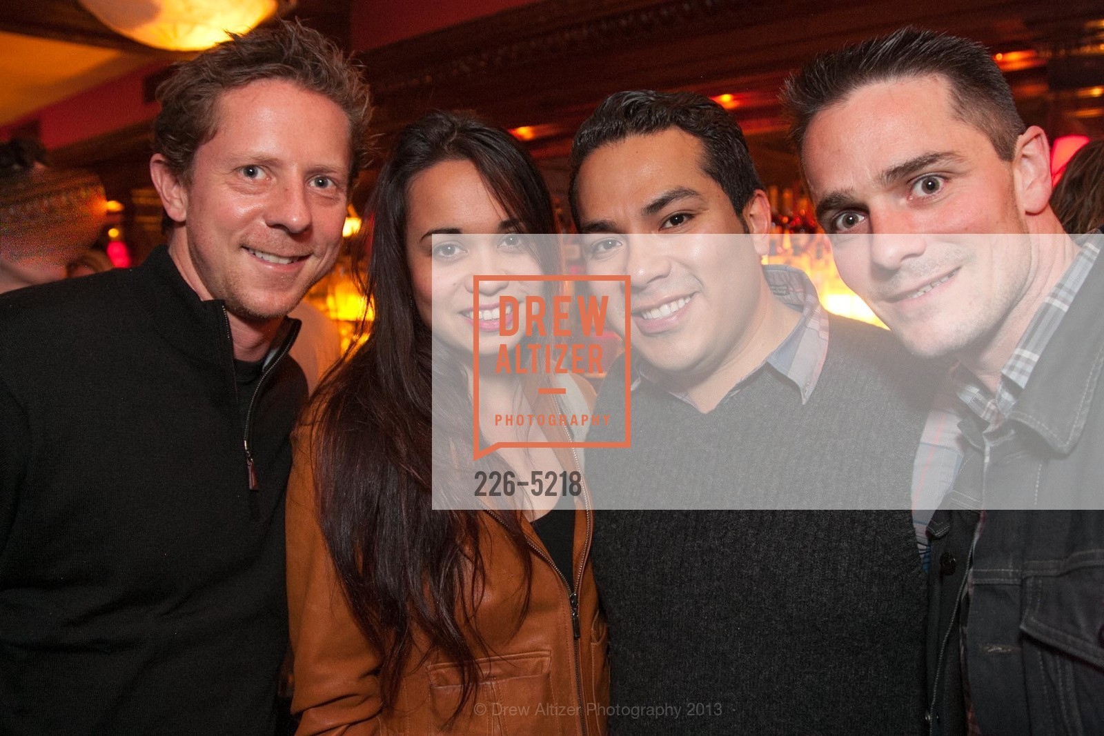 Hayden McComas, Oriel Coole, Alex Barranto, Matt Musselman, The 2013 San Francisco MID-WINTER BARWORKERS BALL, US, February 19th, 2013, Photo #226-5218 Hayden McComas, Oriel Coole, Alex Barranto, Matt Musselman, Photo #226-5218