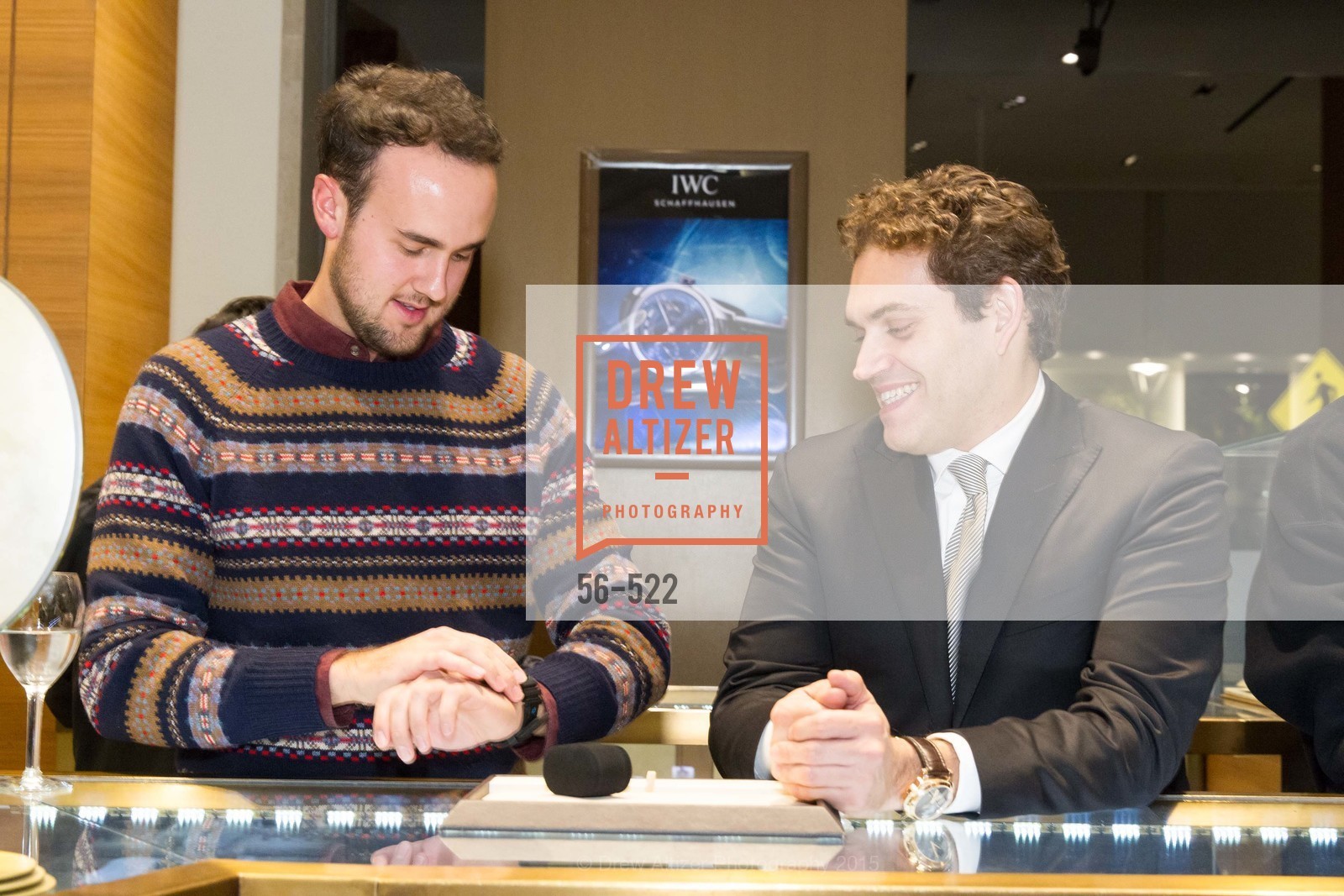 Rob Carroll, Rafael Alvarez, Shreve & Co of Palo Alto Presents The Panerai Collections, Shreve. 329 Stanford Shopping Center, November 11th, 2015,Drew Altizer, Drew Altizer Photography, full-service agency, private events, San Francisco photographer, photographer california