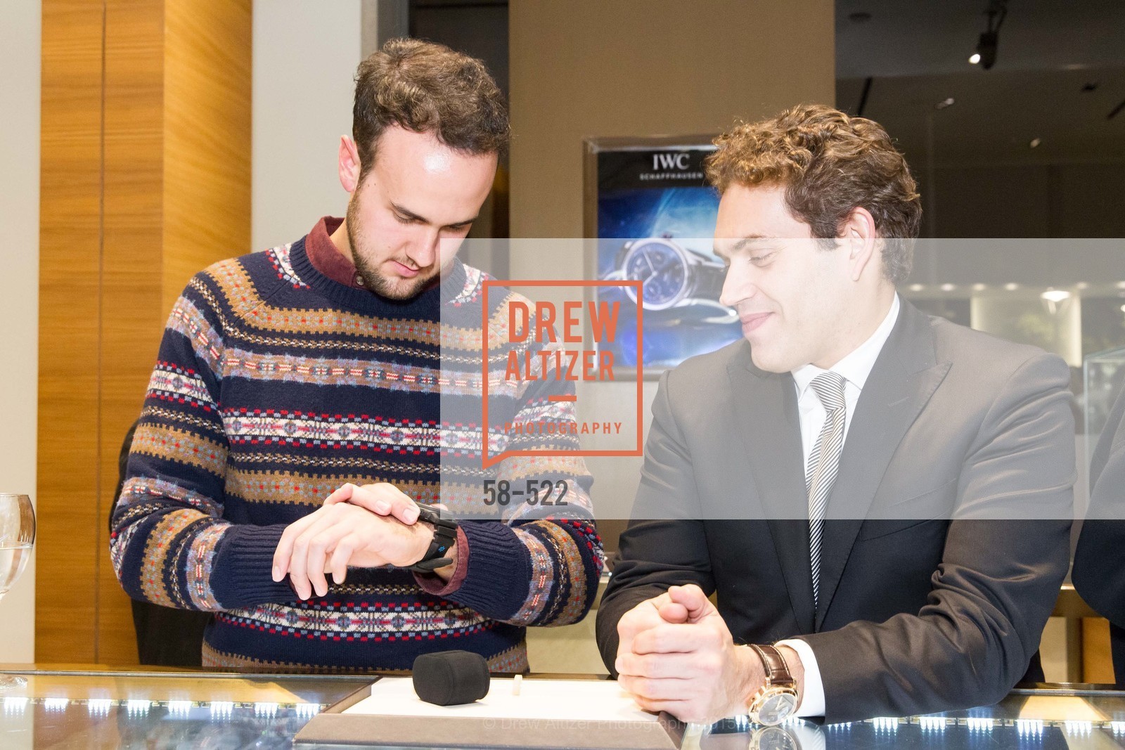 Rob Carroll, Rafael Alvarez, Shreve & Co of Palo Alto Presents The Panerai Collections, Shreve. 329 Stanford Shopping Center, November 11th, 2015,Drew Altizer, Drew Altizer Photography, full-service agency, private events, San Francisco photographer, photographer california
