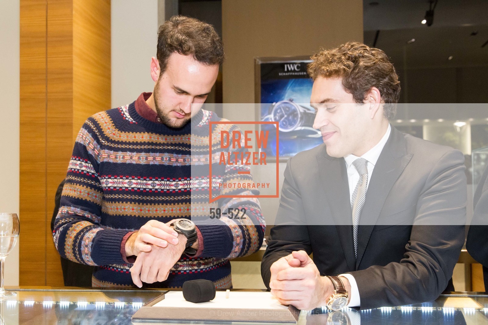 Rob Carroll, Rafael Alvarez, Shreve & Co of Palo Alto Presents The Panerai Collections, Shreve. 329 Stanford Shopping Center, November 11th, 2015,Drew Altizer, Drew Altizer Photography, full-service agency, private events, San Francisco photographer, photographer california