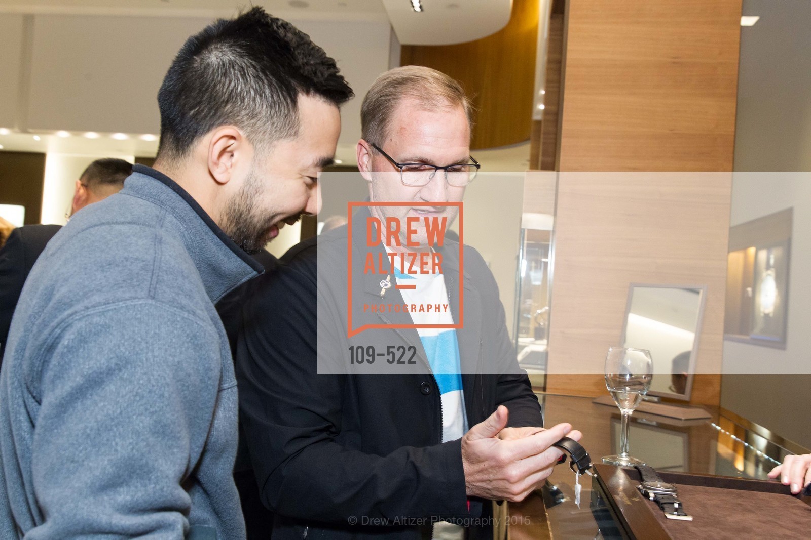 Kevin Po, Scott Lenz, Shreve & Co of Palo Alto Presents The Panerai Collections, Shreve. Shreve , . 329 Stanford Shopping Center, November 11th, 2015, Photo #109-522 Kevin Po, Scott Lenz, Photo #109-522