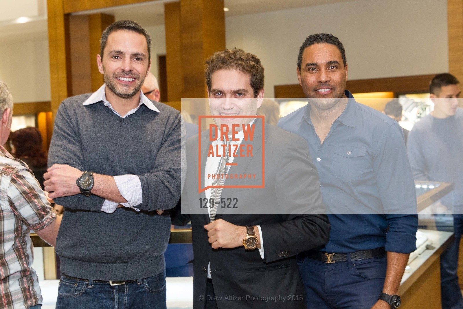 Rafael Alvarez, Richard D. Smith, Shreve & Co of Palo Alto Presents The Panerai Collections, Shreve. 329 Stanford Shopping Center, November 11th, 2015,Drew Altizer, Drew Altizer Photography, full-service agency, private events, San Francisco photographer, photographer california