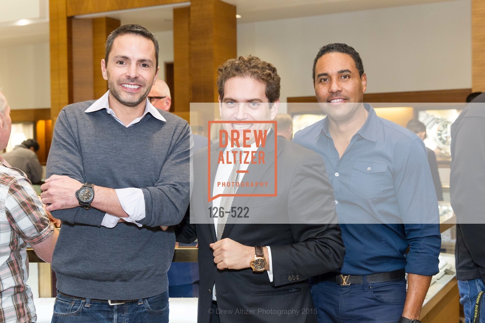 Rafael Alvarez, Richard D. Smith, Shreve & Co of Palo Alto Presents The Panerai Collections, Shreve. 329 Stanford Shopping Center, November 11th, 2015,Drew Altizer, Drew Altizer Photography, full-service event agency, private events, San Francisco photographer, photographer California